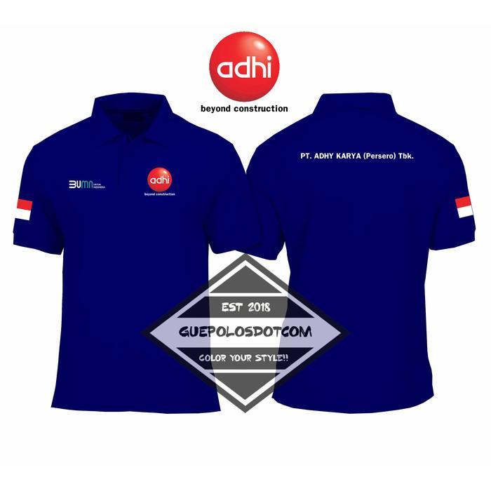 POLOSHIRT ADHI KARYA (Persero)Tbk. - Baju Berkerah adhi beyond construction - POLO KERAH ADHI KARYA