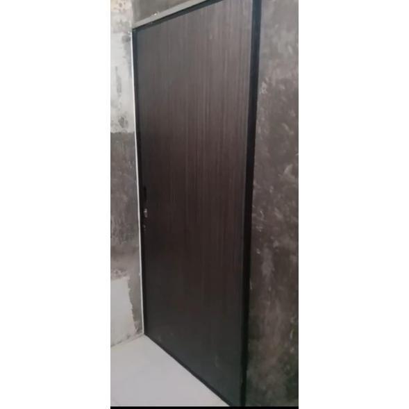 PINTU SLIDING PVC UK 70X210cm/70x200 /PINTU KAMAR MANDI (HANYA RESI SAJA)