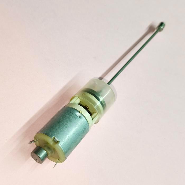 Dc3V-6V5100-9000RpmLongTailVibrator TransparentGearMotor