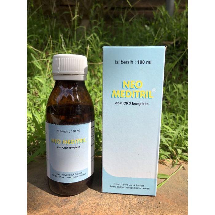 NEO MEDITRIL 100ml Obat CRD Kompleks & Snot untuk Ayam Unggas Bebek Enrofloxacin Antibakteri