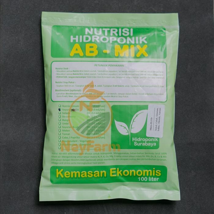 Abmix ab mix pekatan 500ml Hidroponik Surabaya - AB Mix Hidroponik