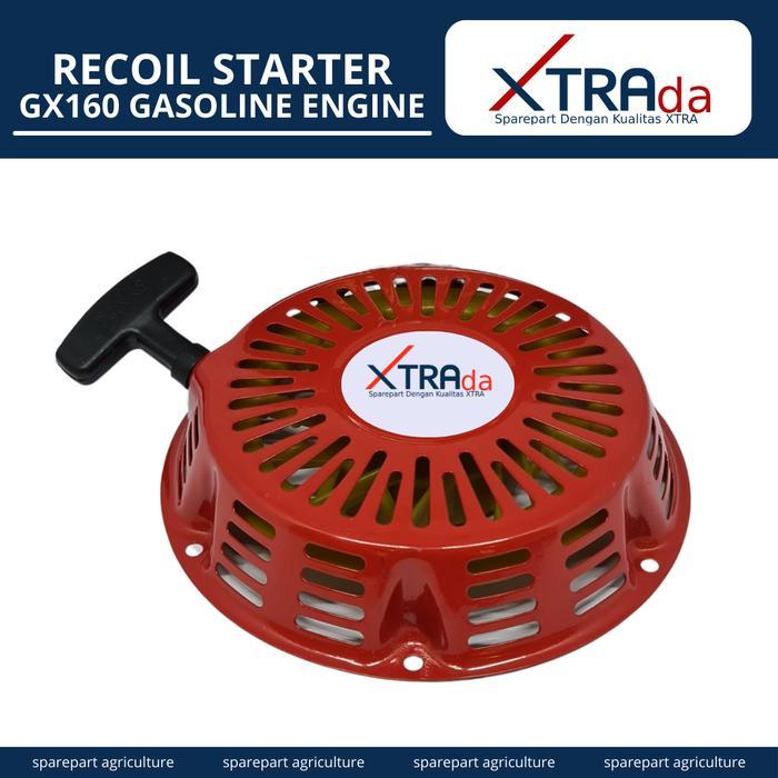 Josjismatt_ Recoil Starter Besi Selahan Recoil Starter Besi Tarikan Engkol Mesin Penggerak Bensin