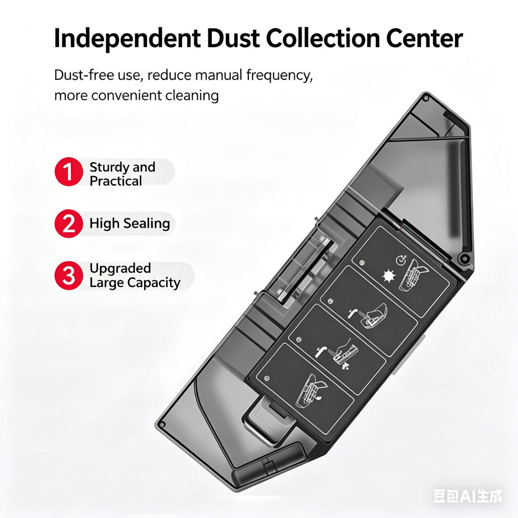 Original Dreame Robot Vacuum Cleaner Dust Box Dustbin FOR Dreame X40 Ultra/L10s Pro Ultra Heat/X30
