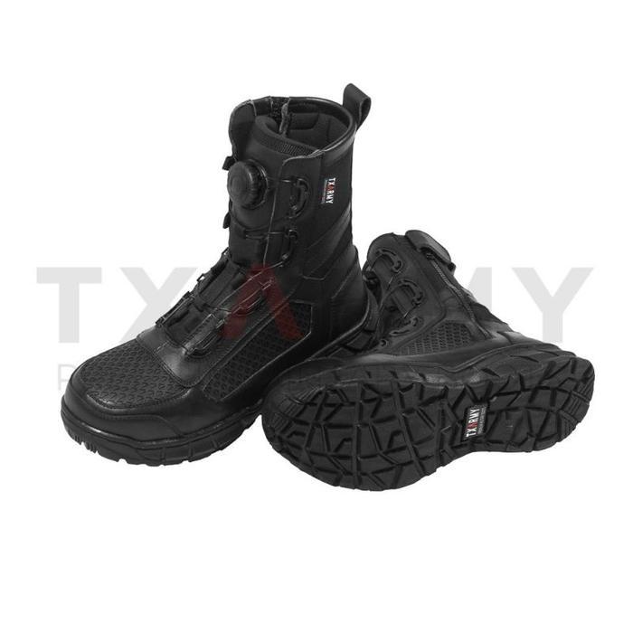 SEPATU PDL TALI PUTAR SARANG TAWON KULIT ASLI SEPATU PDL TNI POLRI