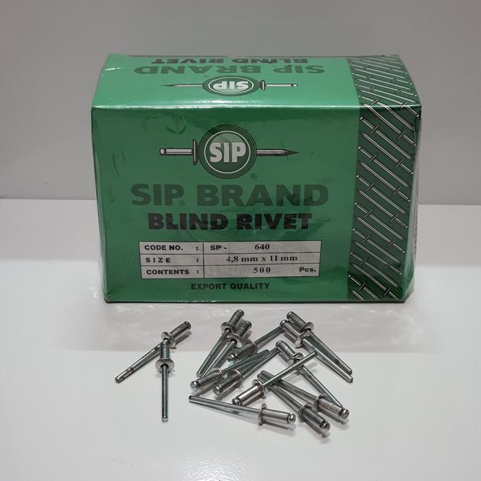 Paku Rivet Ripet Rifet Sip 640 / Paku Rivet Ripet 5 Mm X 11 Mm Terlaris