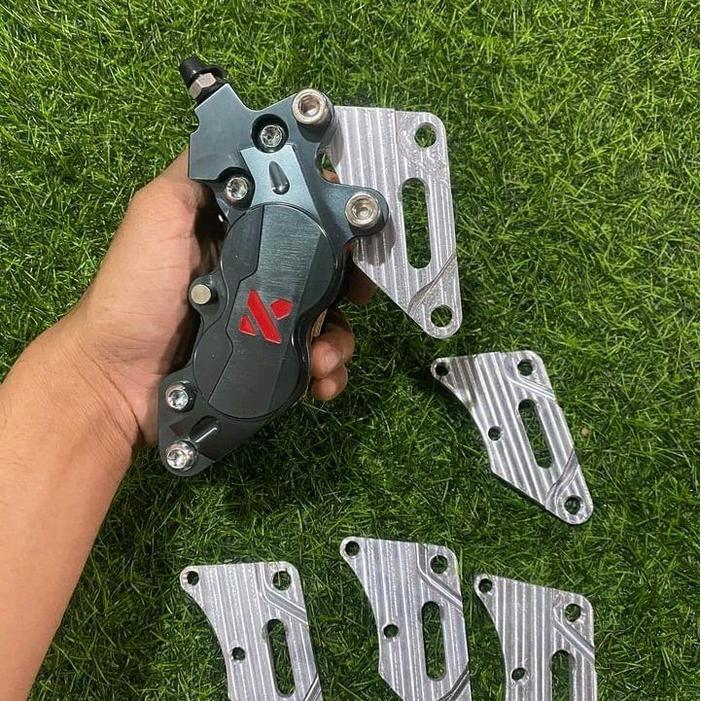 Breket Kaliper Ktc 4P,Brembo 4P Ukur 300Mm Mxking