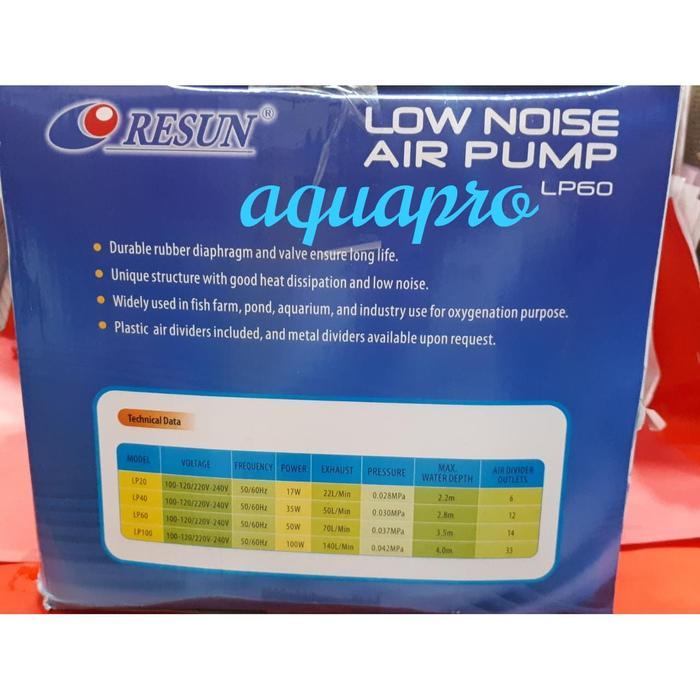 Pompa Udara Airpump Aerator Resun LP60 (LP 60)