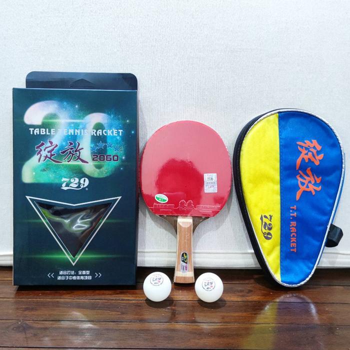 Bet Pingpong 729 2060 Original - Bat Tenis Meja Friendship 729 2060 Gratis Ongkir