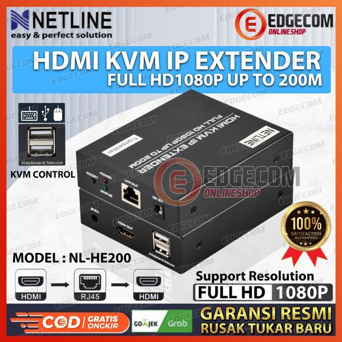 HDMI KVM Extender via UTP 150 Meter Netline