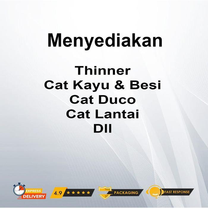 NEW Woodstain Politur Waterbased Cat Kayu Waterbased