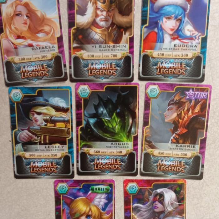kartu koleksi/ Trading card box - MobileLegends36, 9s