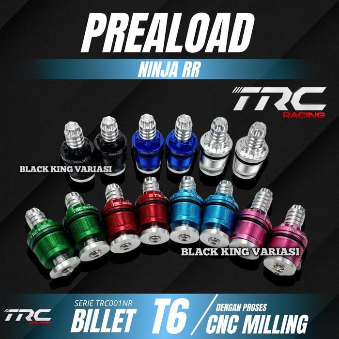 Preload Shock Depan Ninja RR Preload Adjuster Shock Depan Ninja RR Setelan Shock Depan Ninja RR
