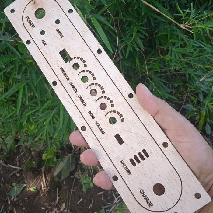 panel kontrol amplifier DYI (TIPLEK)