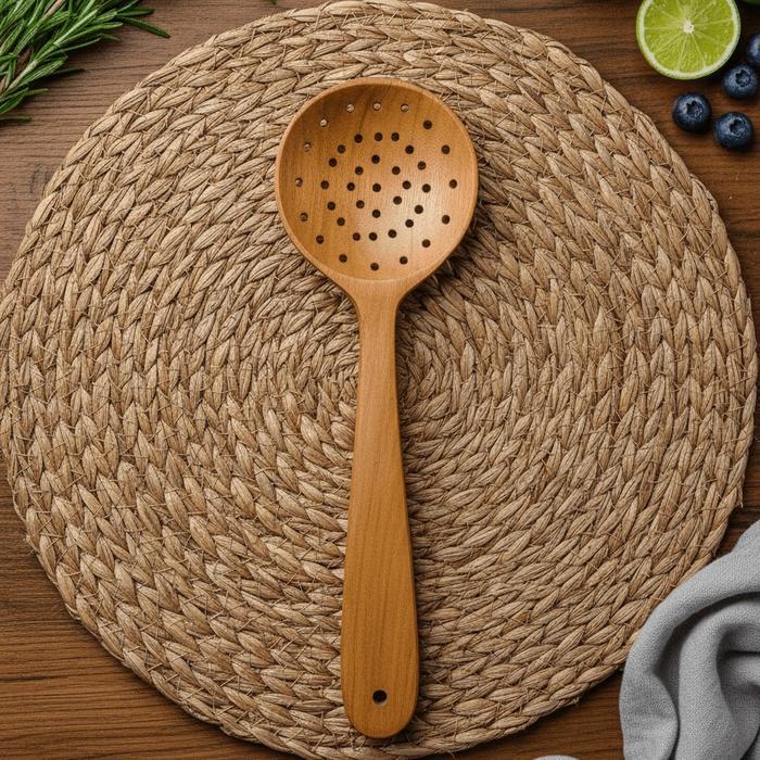 Ada Stok Centong Panjang Bolong Kayu Jati / Centong Kayu Jati