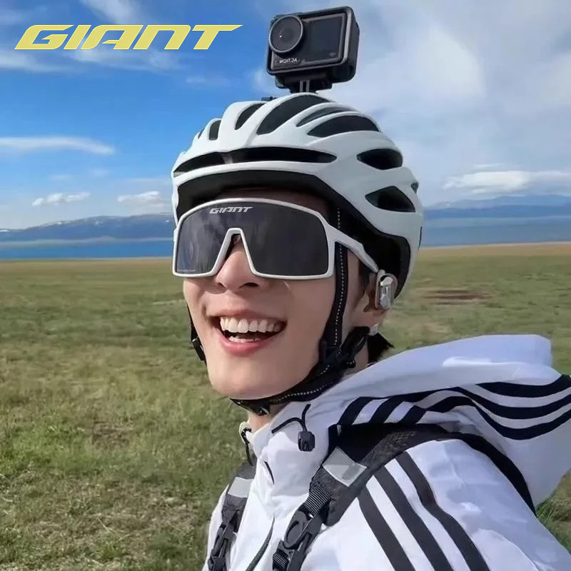 Giant large Frame Photochromic/ Polarized/UV400 Sports Cycling Glasses Men Women TR90 MTB Baseball