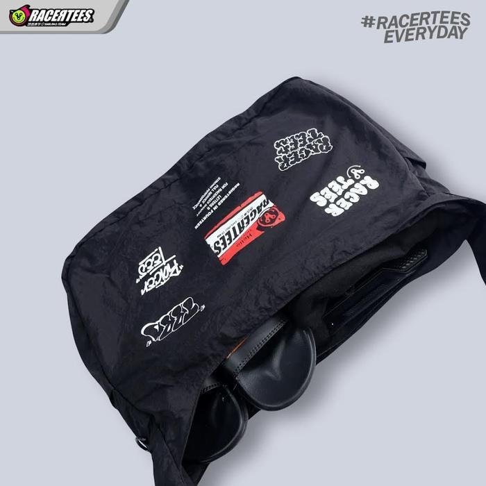 [ BARU ] Tas RACERTEES Newspapper Bag Hitam Terbaru - RBG.441
