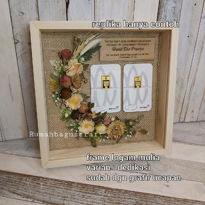 Terlaris Frame Untuk Logam Mulia /Kado