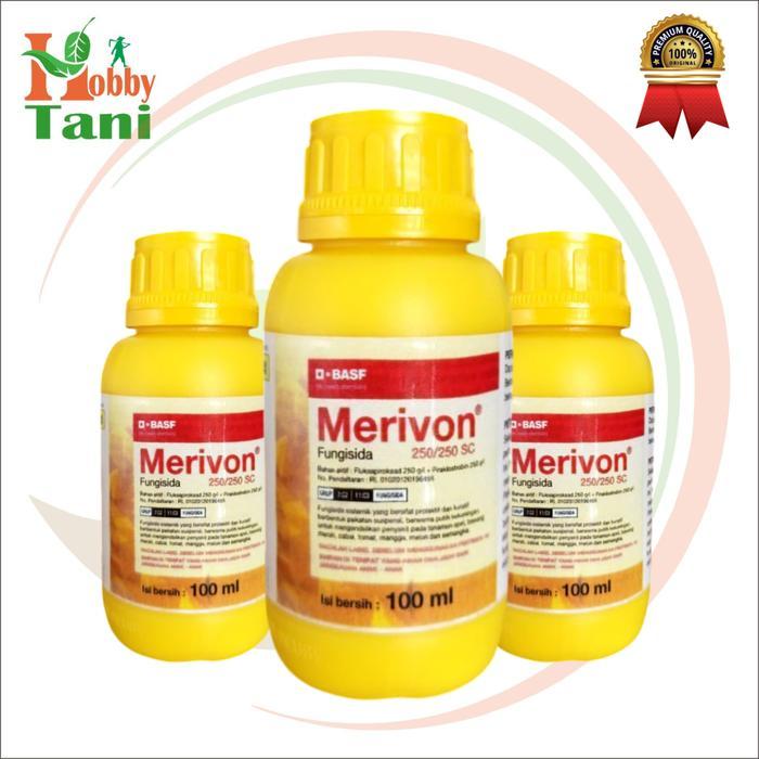 ` Obat Bercak Daun Patek Antraknosa - Fungisida Sistemik Merivon 100 ml