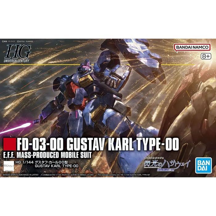 HG GUSTAV KARL TYPE-00 BANDAI GUNDAM