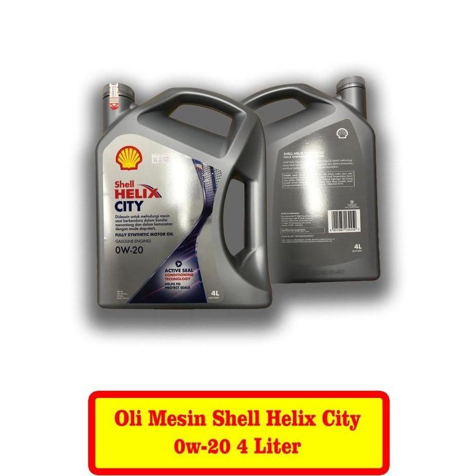 Oli Mesin Shell Helix City 0W-20 0W20 Sp 67407