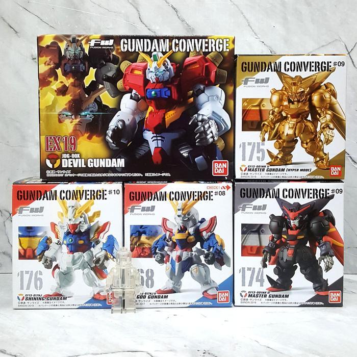 Ready FW CONVERGE MOBILE FIGHTER G GUNDAM [Shining God Master Hyper Mode Devil Gundam] 55mm Super