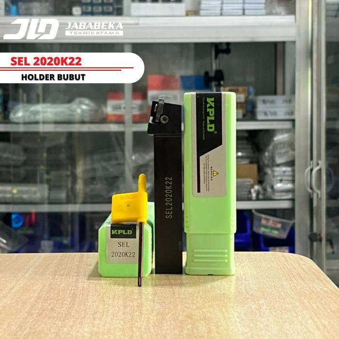 Sel 2020K22 Holder Ulir Gagang Bubut Drat Ulir Luar Insert Er 22 Pisau Bubut Ulir Luar