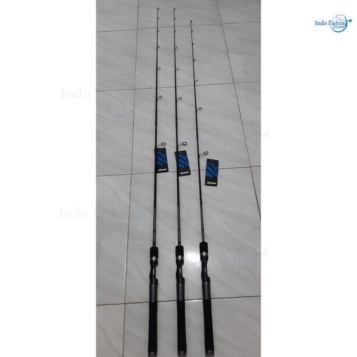 NEWSS ROD JORAN GALATAMA OKUMA ALTERA 562 DAN 602 SPINNING INCLUDE PACKING PIPA LURE MANCING PANCING