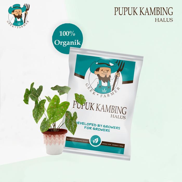 Geek Farmer - Pupuk Organik Kandang Kambing Halus