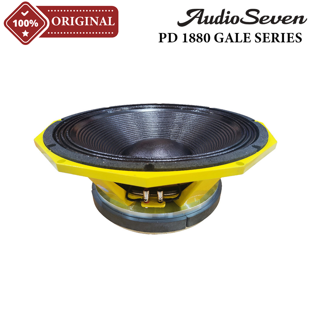 Komponen Speaker 18 Inch AUDIO SEVEN PD.1880 | PD1880 GALE SERIES Original Coil 6 Inch