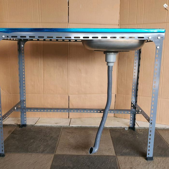 Wastafel Cuci Piring Stainless Wastafel Murah Cuci Tangan Cuci Piring Kran Lengkap