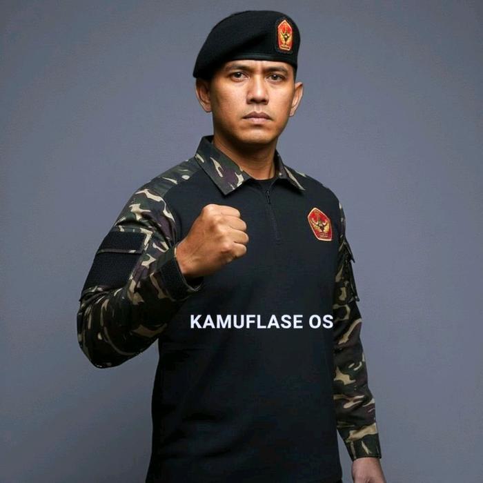 ASLI Baju kaos BDU BANSER loreng nasional baju tactical banser READY STOCK
