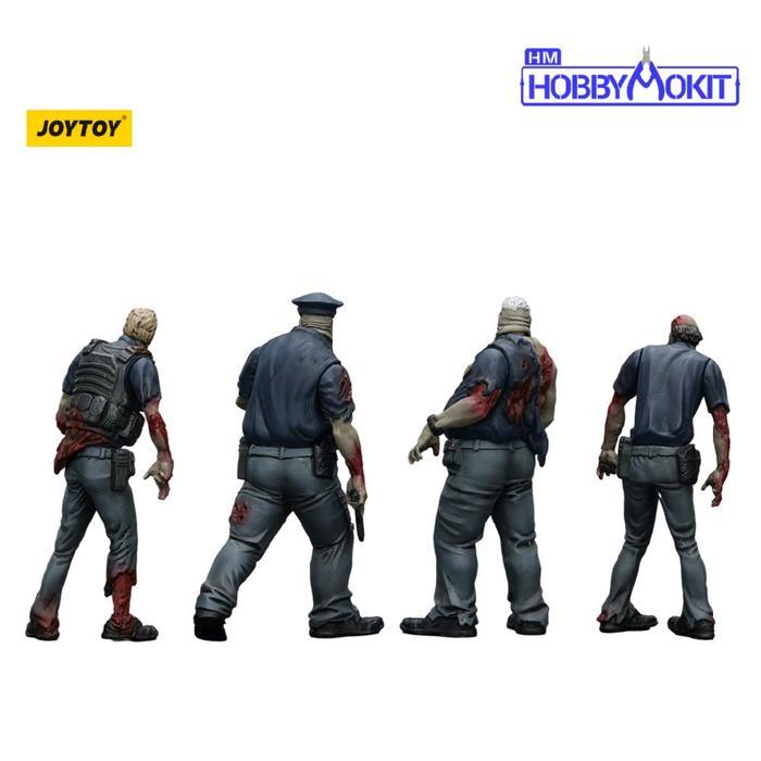 HOT SALE JOYTOY JT01635 DARK SOURCE ZOMBIE FIGURE POLICE (MALE) TERMURAH
