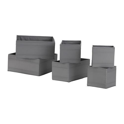 "New" [READY SIAP KIRIM] SKUBB IKEA KOTAK PENYIMPANAN BAJU SET ISI 6, Storage Box Organizer,