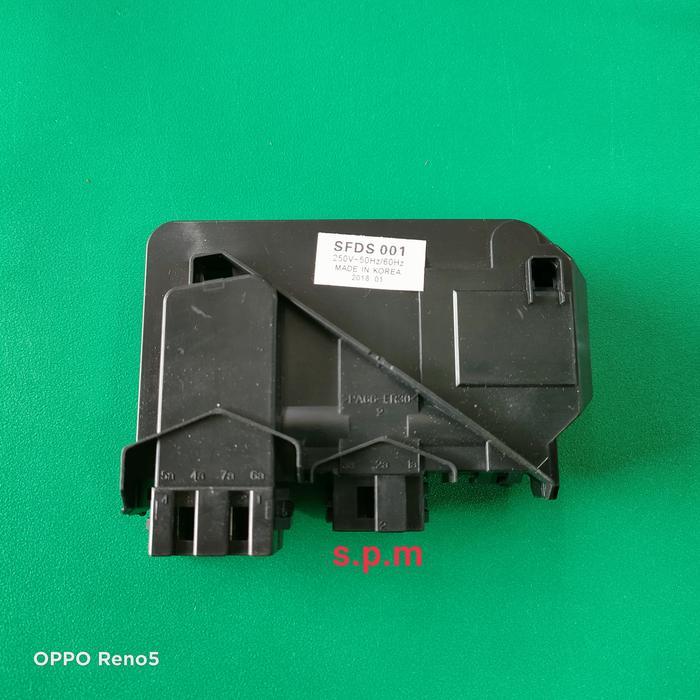 door lock switch pintu mesin cuci front loading Midea modena