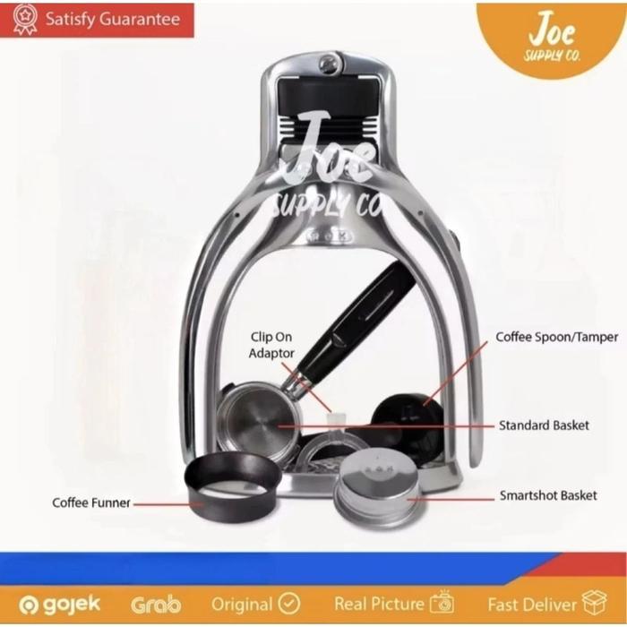 Alat Kopi ROK Presso GC SS Porta 2025 Manual Espresso Maker - Espresso Tuas Manual