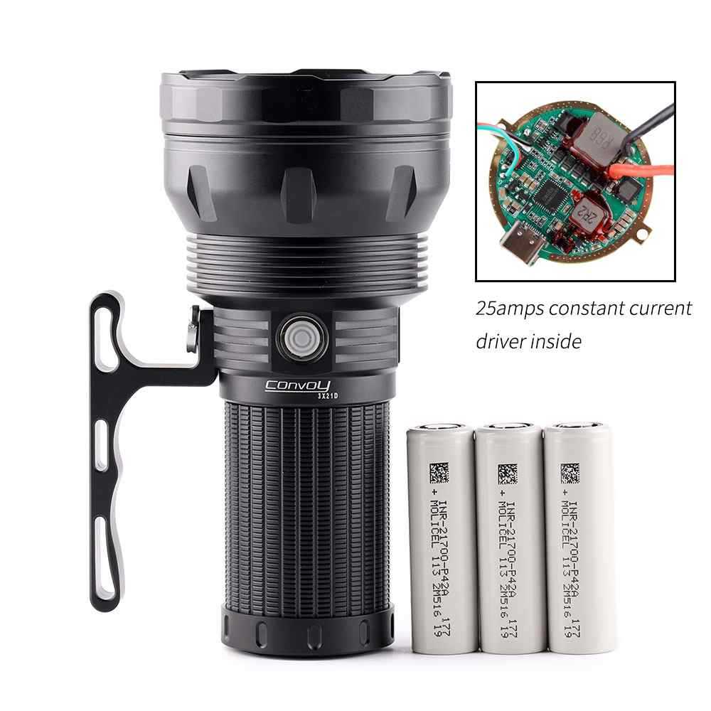 Convoy 3X21D SBT90.2 7000lm flashlight