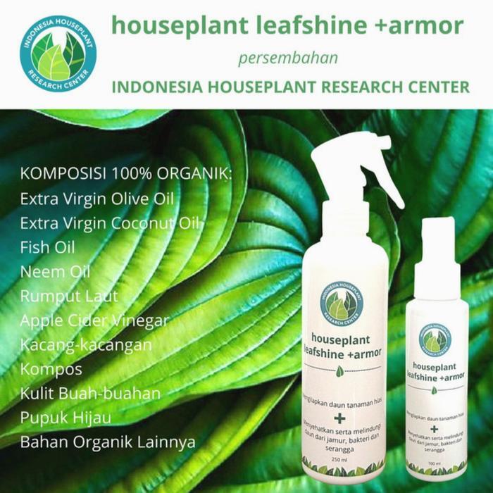 BISA COD Houseplant Leafshine +Armor - Kilap Daun + Sehat & Melindungi 250 ml
