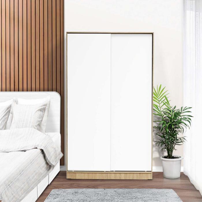 Lemari Pakaian Kayu 2 Pintu Sliding / Geser Modern Minimalis - Taylor - Lemari Taylor