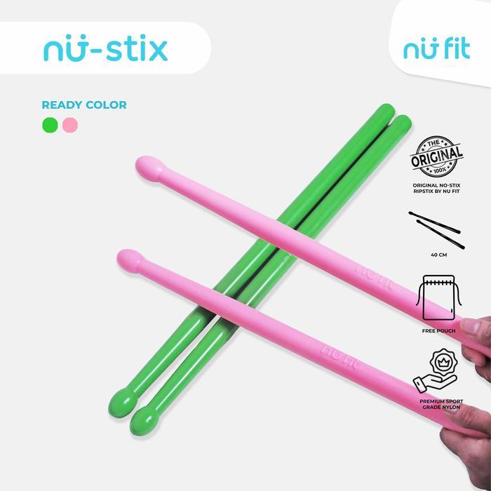 Nu Fit - Original N-stix Ripstix by Nu Fit - Pound Fit Stick Ripstix - Poundfit Stick Yoga Senam -