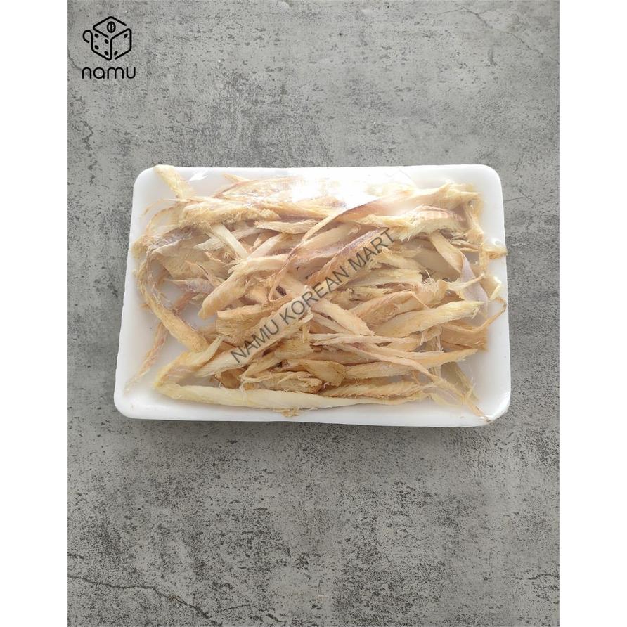 Hwangtae Chae Dried Pollack 100Gr / Ikan Pollack Kering / Korean Banchan Ikan Kering Korea / Dried