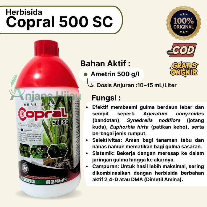 Herbisida Selektif Tebu COPRAL 500SC 1 Liter