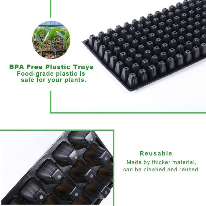 Moonieshopline Tray Semai Pot Tray Penyemaian Bibit Tanaman Seedling Pot / Pot Tray Semai Bibit