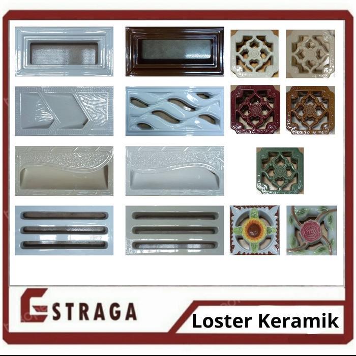 Loster / Roster Aneka Motif 20 X 20 , 20X40 - Roster Keramik