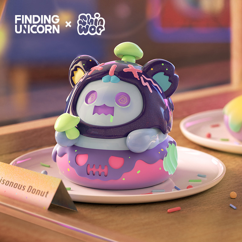 FINDING UNICORN SHINWOO GHOST DINER SERIES BLIND BOX MYSTERY BOX CUTE BLIND BOX CHILDREN'S GIFT