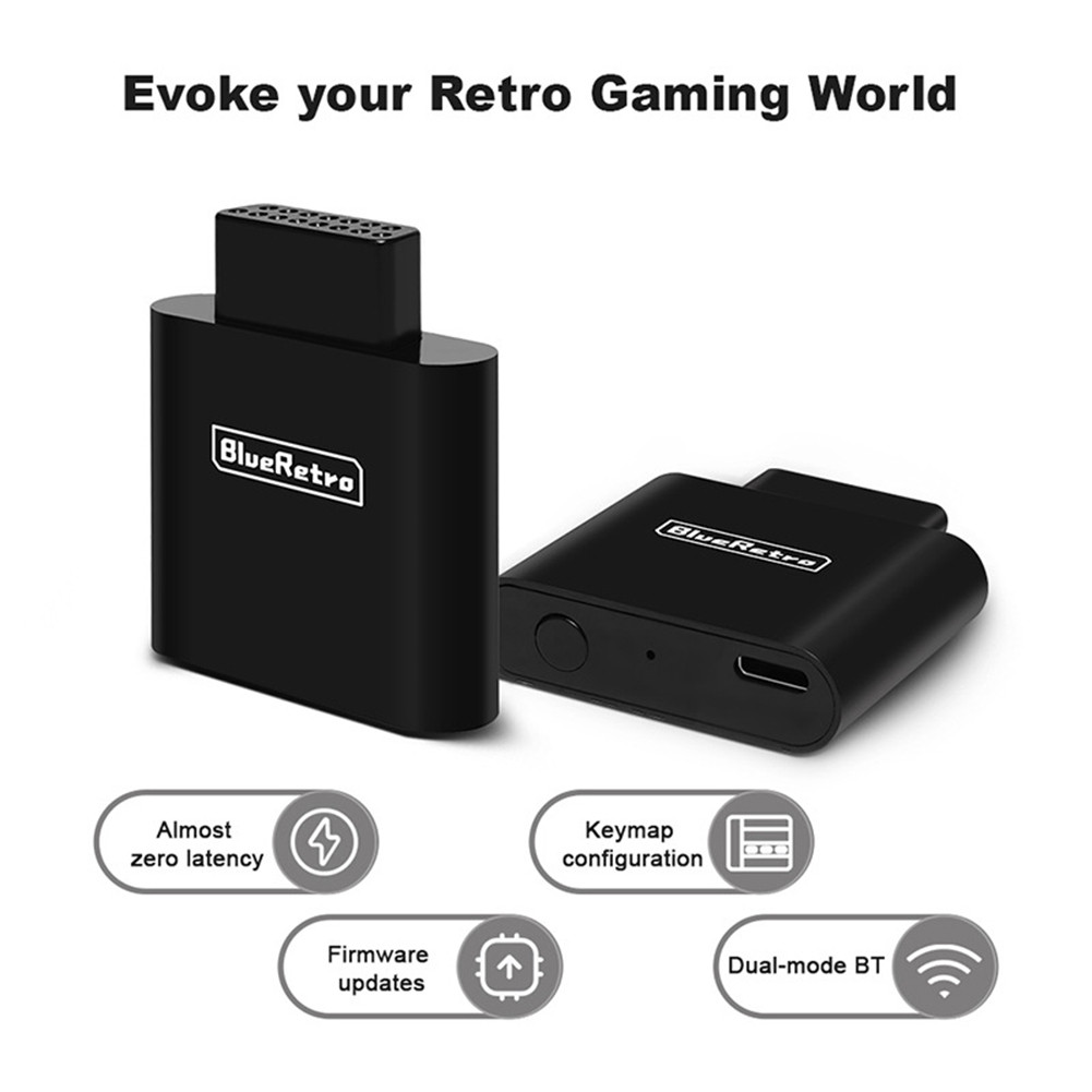 Wireless Controller Adapter BlueRetro For SNK AES/MVS/NeoGeo CD CDZ Conosle For PS5 PS4 8bitdo
