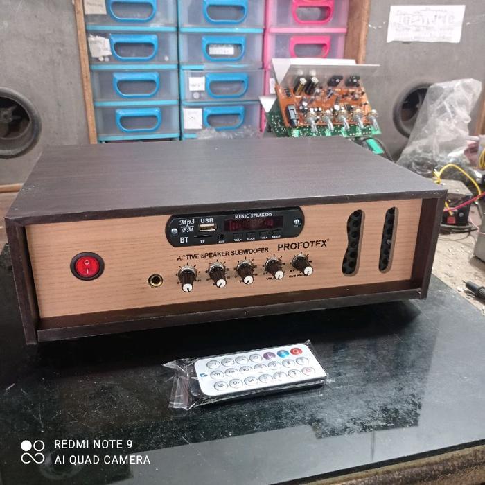 amplifier rakitan bluetooth 80 Watt sub woofer
