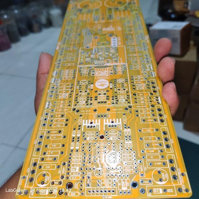 PCB AMPLIFIER TD 3U 35CM FK14000Q PCB DOBEL LAYER