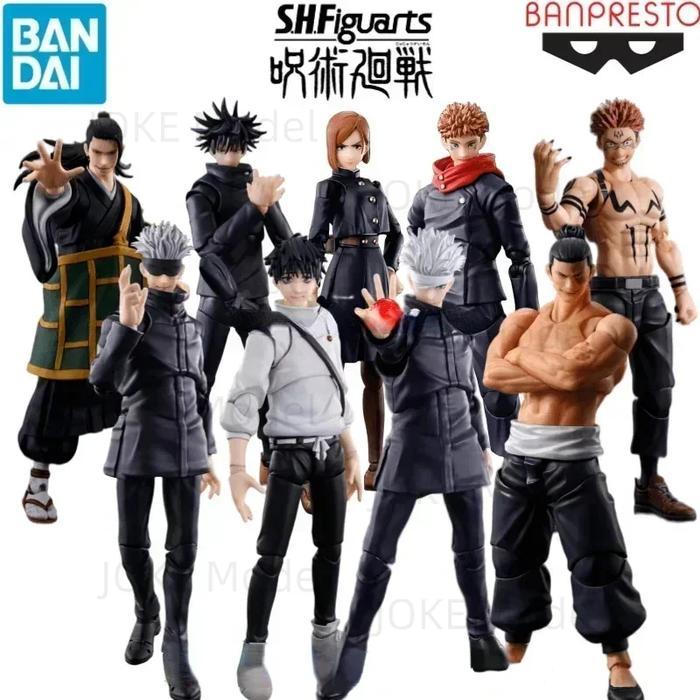 TERBARU Bandai Original SHFiguarts SHF Jujutsu Kaisen Todo Aoi Satoru Gojo Itadori Yuji Fushiguro