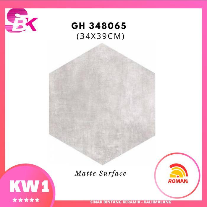 KERAMIK HEXAGONAL ROMAN GH348065