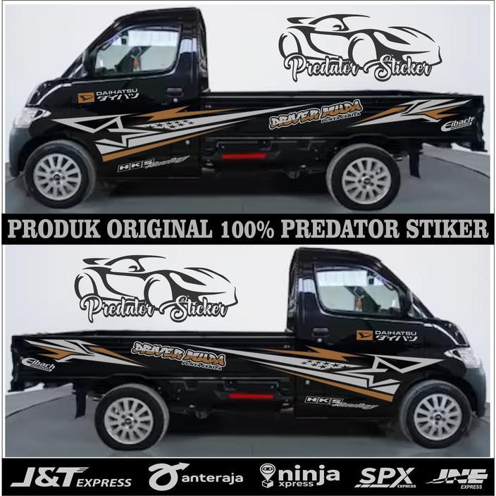 Stiker Mobil Pick Up Grand Max Pick Up Driver Muda Stiker Mobil Daihatsu Pick Up Granmax Bisa
